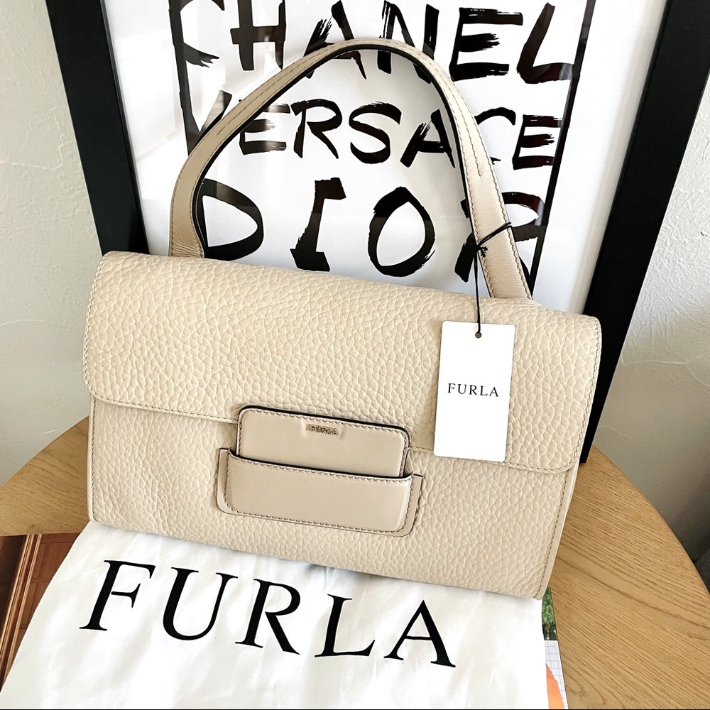 Rare!‎ Furla Maia Top Handle Bag